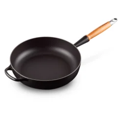 Sartén alta de hierro con mango de madera Le Creuset