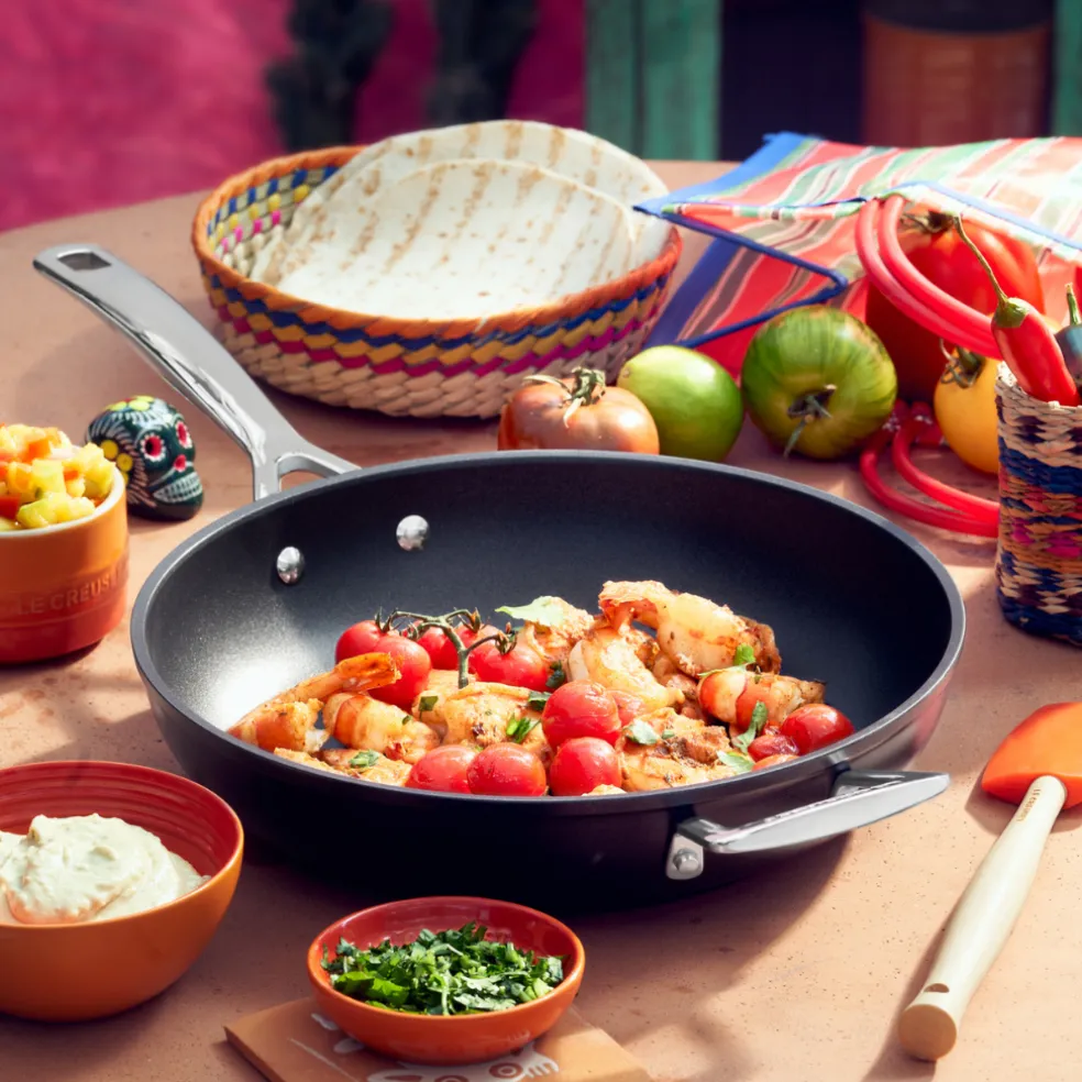 Sartén antiadherente alta Pro Le Creuset