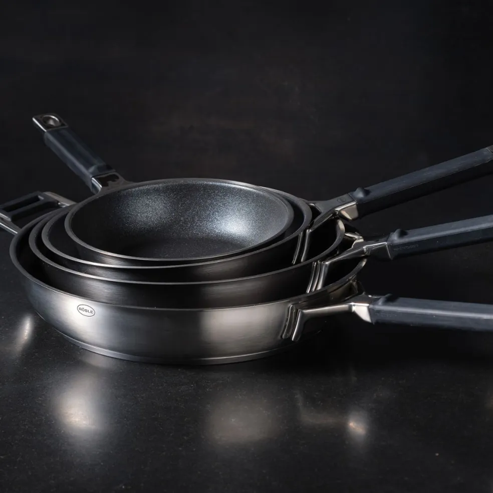 Sartén antiadherente Silence Pro ProResist con exterior inox Rösle