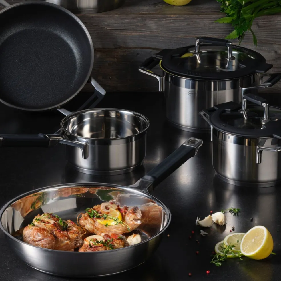 Sartén antiadherente Silence Pro ProResist con exterior inox Rösle