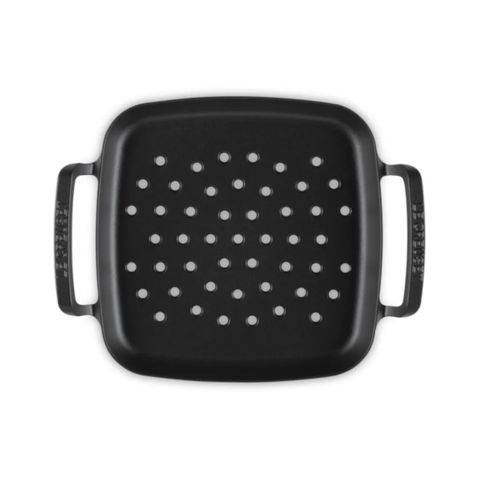 Sartén asadora cuadrada hierro fundido BBQ Outdoor Le Creuset