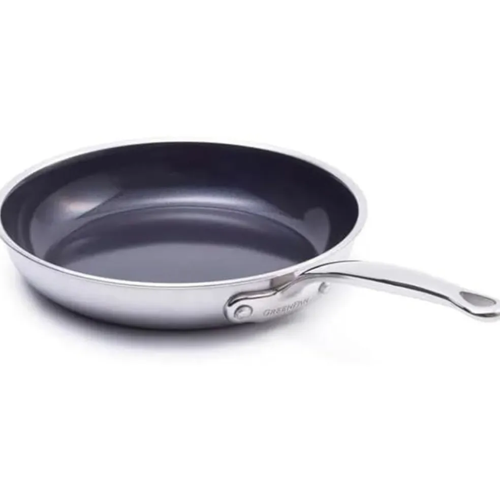 Sartén cerámica con exterior acero inoxidable Premiere GreenPan
