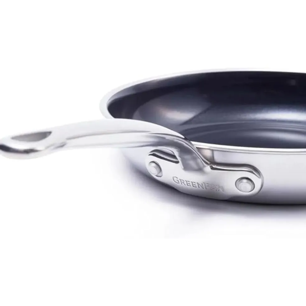Sartén cerámica con exterior acero inoxidable Premiere GreenPan