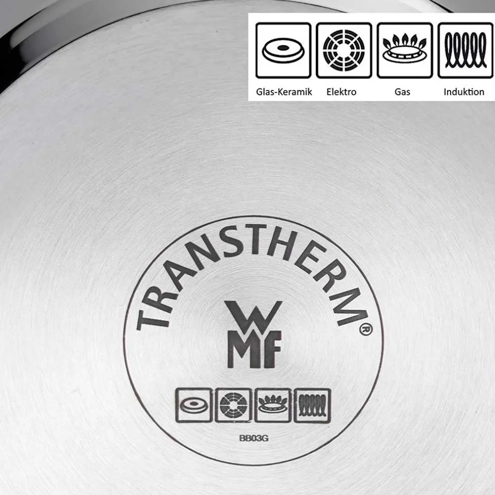 Sartén de acero inox. con antiadherente WMF Profi Resist