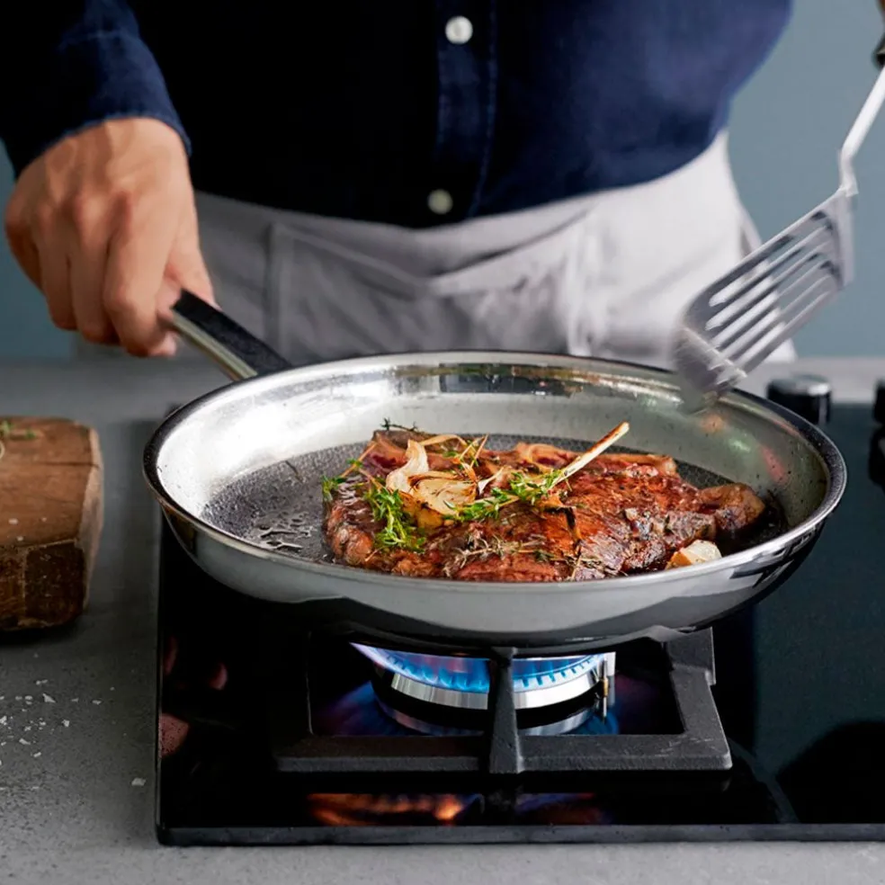 Sartén de acero inox. con antiadherente WMF Profi Resist