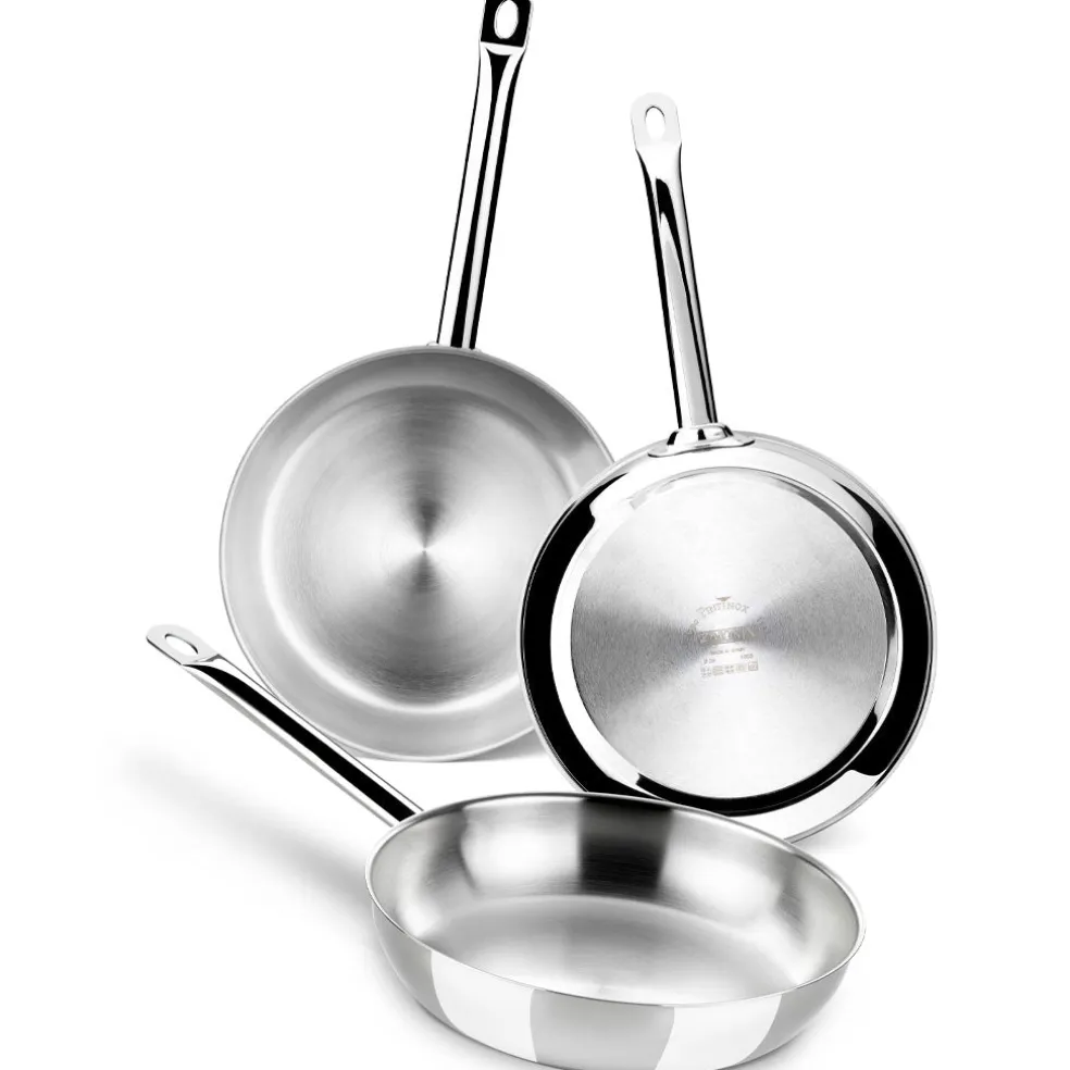 Sartén de acero inoxidable Chef Monix