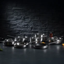 Sartén de acero inoxidable multicapa FivePly Kuhn Rikon