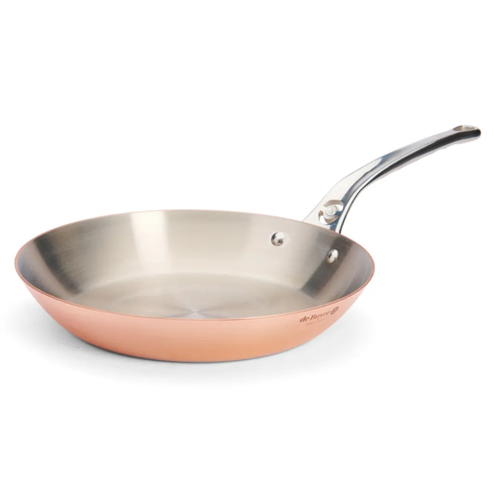 Sartén de cobre Inocuivre con mango de inox De Buyer