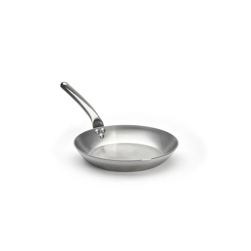 Sartén de hierro Carbone Plus con mango de acero inox Pro De Buyer