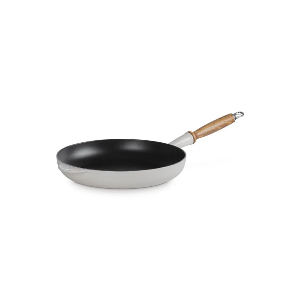 Sartén de hierro con mango de madera Le Creuset