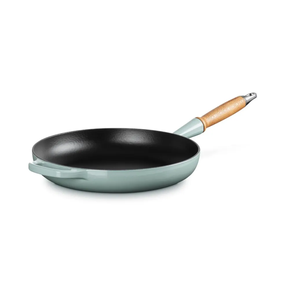Sartén de hierro con mango de madera Le Creuset