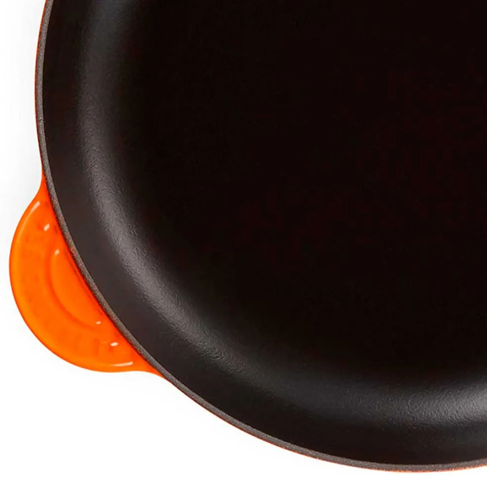 Sartén de hierro con mango de madera Le Creuset
