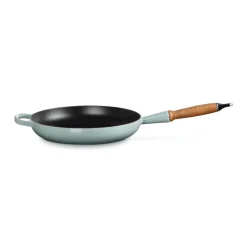Sartén de hierro con mango de madera Le Creuset