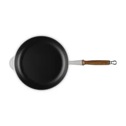 Sartén de hierro con mango de madera Le Creuset