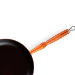 Sartén de hierro con mango de madera Le Creuset