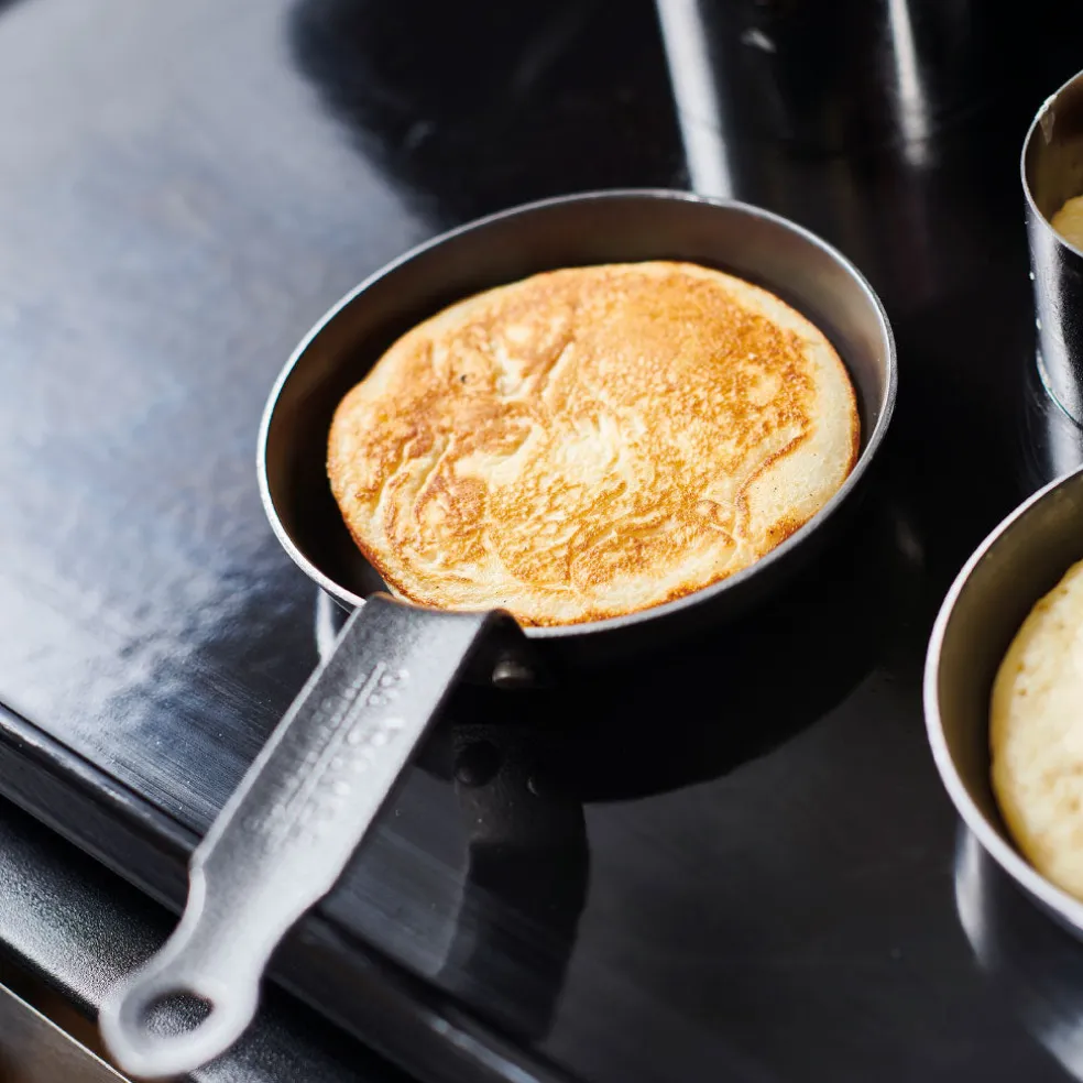 Sartén de hierro para blinis Mineral B De Buyer