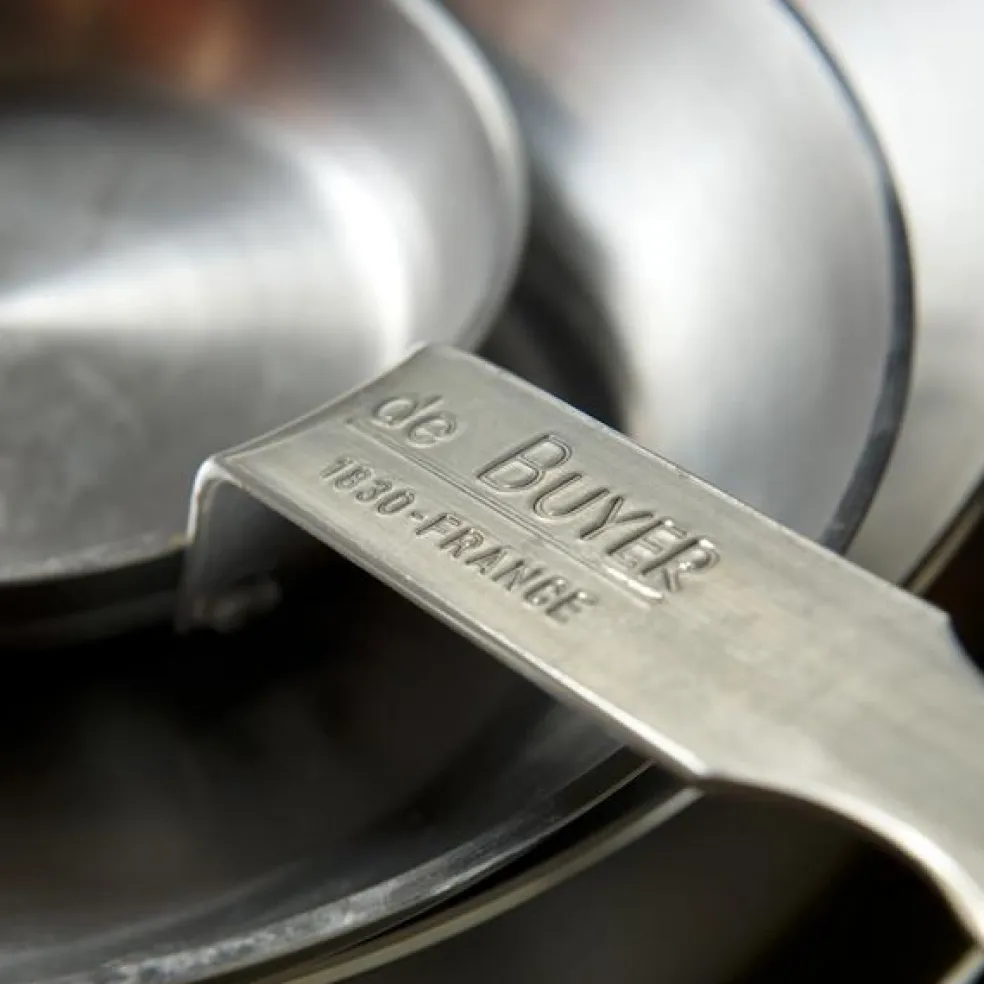 Sartén de hierro para blinis Mineral B De Buyer