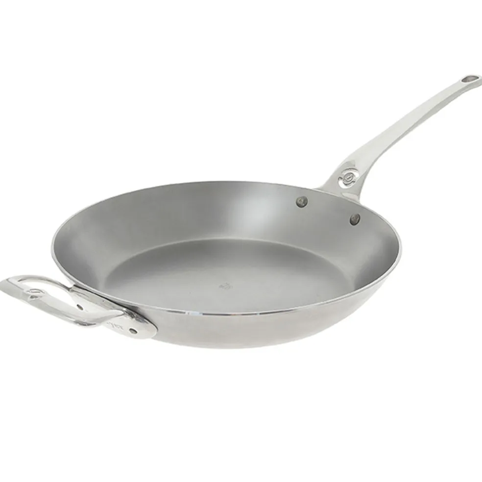 Sartén hierro Mineral B con mango acero inoxidable De Buyer