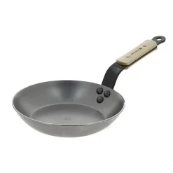 Sartén hierro mineral B con mango de haya De Buyer