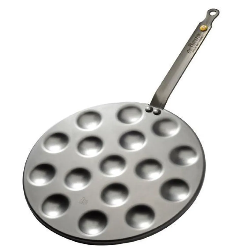 Sartén para 16 blinis hierro Mineral B De Buyer