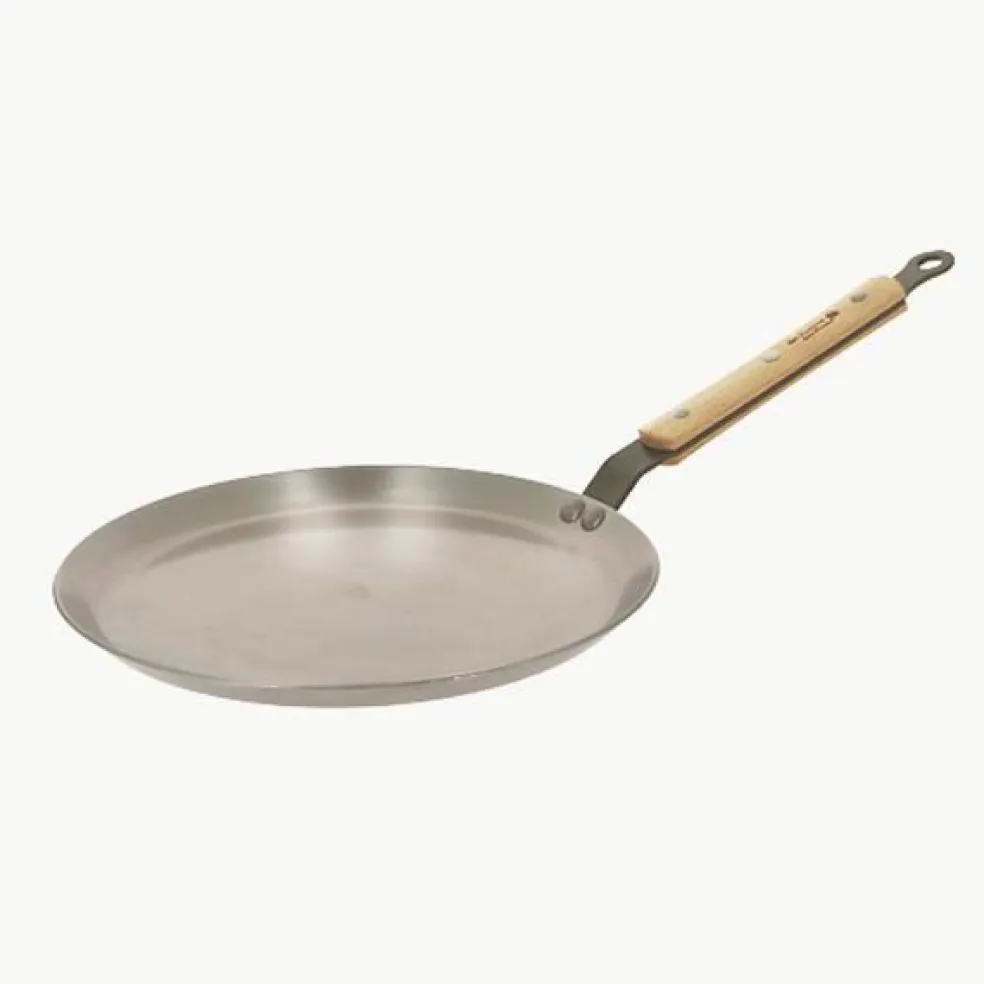 Sartén para crepes Mineral B mango haya De Buyer