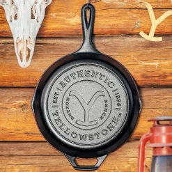 Sartén redonda de hierro fundido Skillet 26 cm Yellowstone Lodge