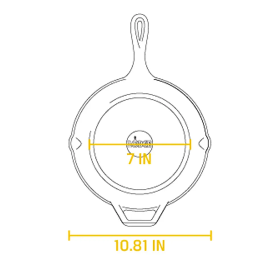 Sartén redonda de hierro Skillet Chef Collection Lodge
