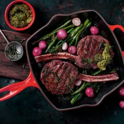 Sartén skillet grill cuadrada Le Creuset