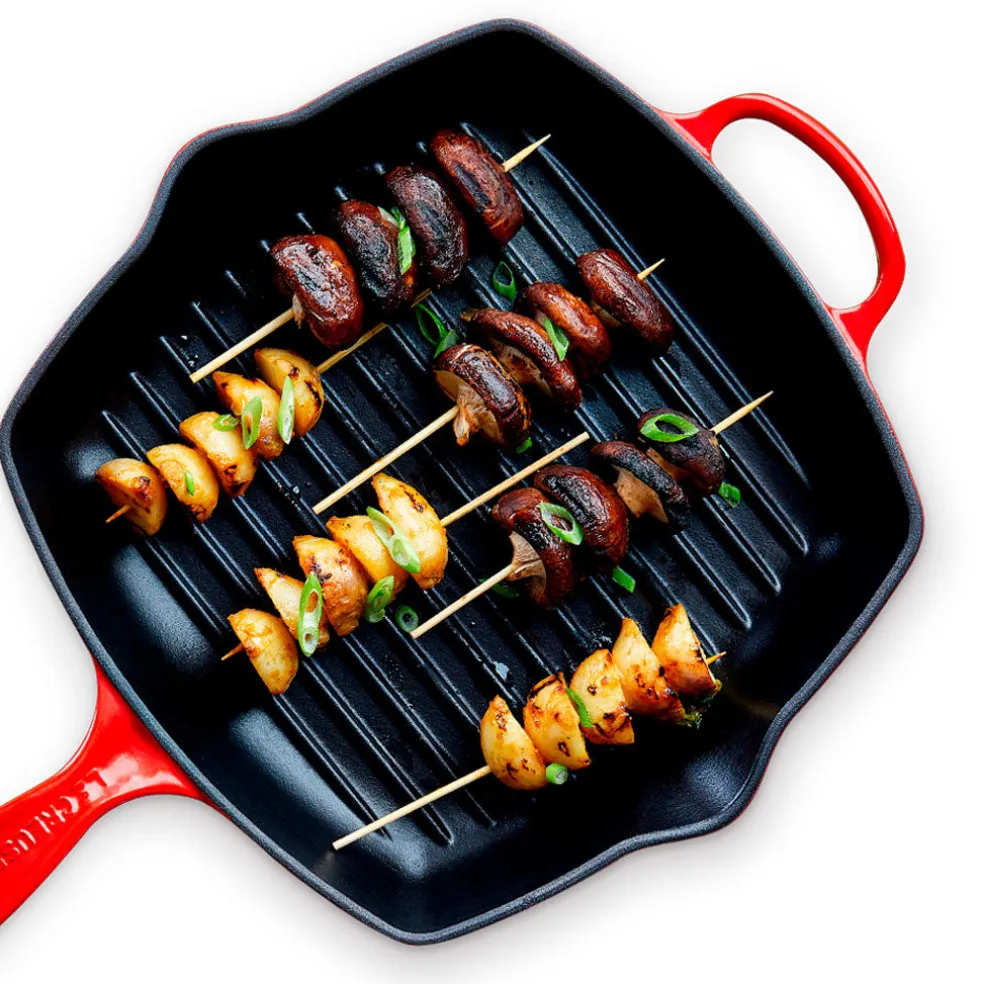 Sartén skillet grill cuadrada Le Creuset