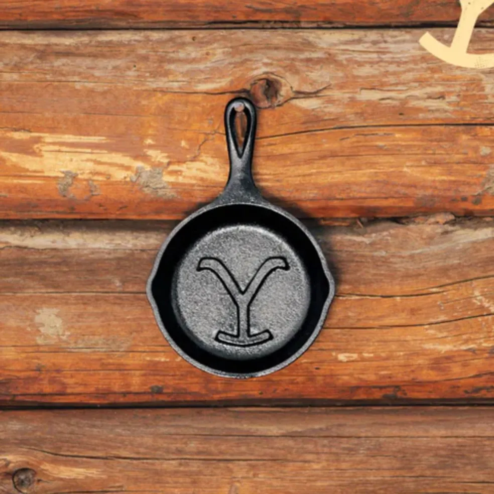 Sartén skillet mini de hierro fundido 12 cm Yellowstone Lodge