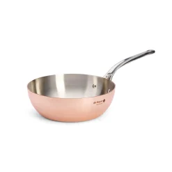 Sauté bombeada de cobre Prima Matera De Buyer (inducción)