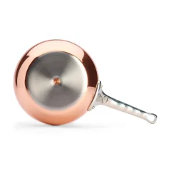 Sauté bombeada de cobre Prima Matera De Buyer (inducción)