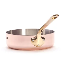 Sauté de cobre Inocuivre mango dorado De Buyer
