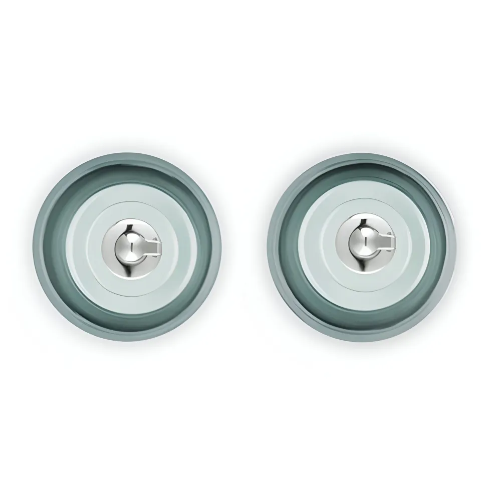 Set aceitera y vinagrera cerámica Sea Salt Le Creuset