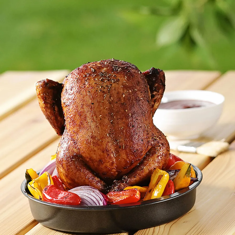 Set asador de pollos de Nordic Ware