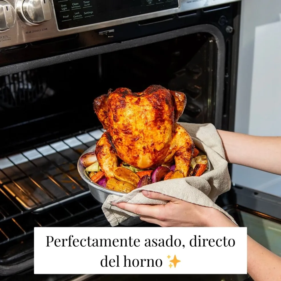 Set asador de pollos de Nordic Ware