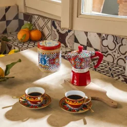 Set cafetera italiana Moka Dolce&Gabanna Bialetti