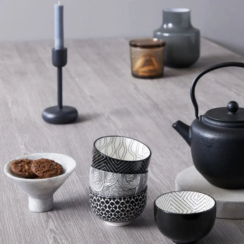 Set de 4 boles de porcelana Pucheng Bredemeijer