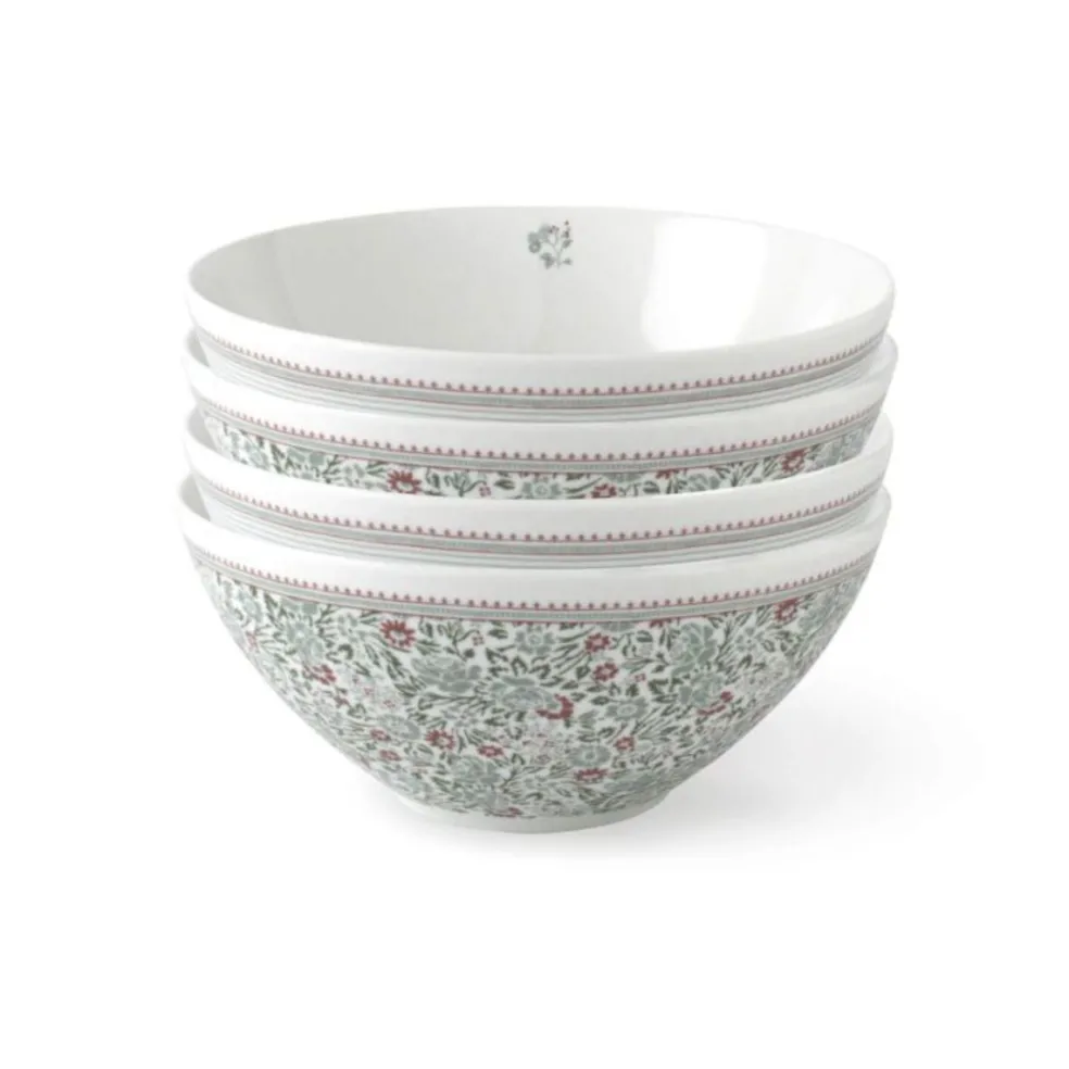 Set de 4 boles de porcelana Wild Clematis Laura Ashley