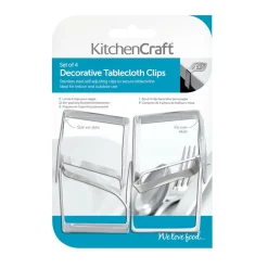 Set de 4 clips para mantel de KitchenCraft