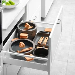 Set de cocina 5 piezas antiadherentes Compac Pro Bra