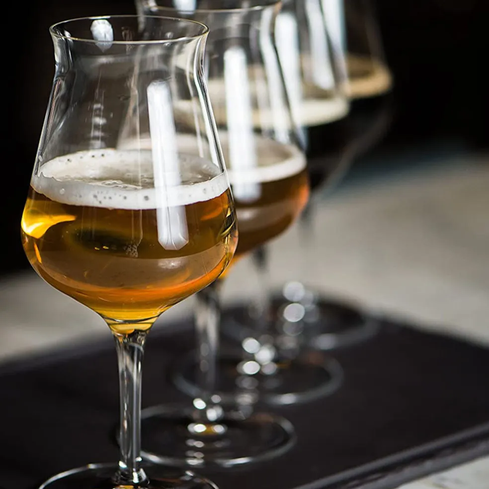 Set de 6 copas de cerveza Birrateque Luigi Bormioli