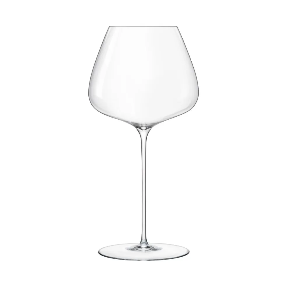 Set de 2 copas de cristal soplado Sapientia Luigi Bormioli