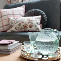 Set de 4 copas de vino Glass Laura Ashley