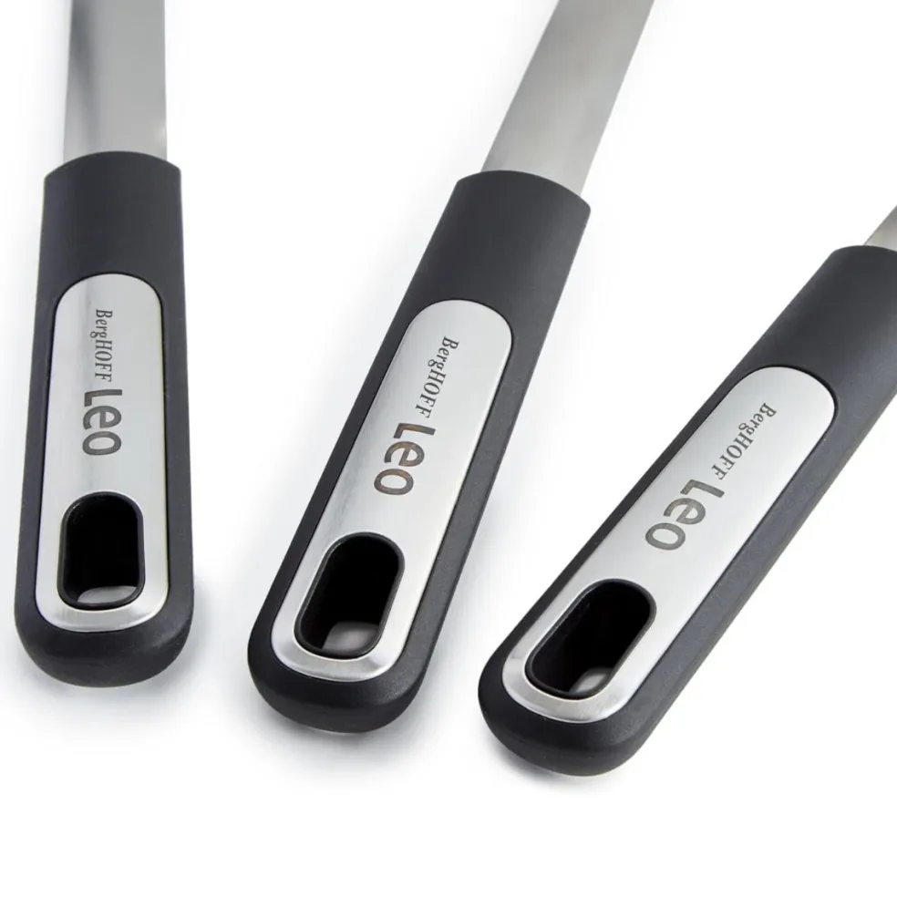 Set de cuchara para servir, cucharón y espátula ranurada de cocina Berghoff
