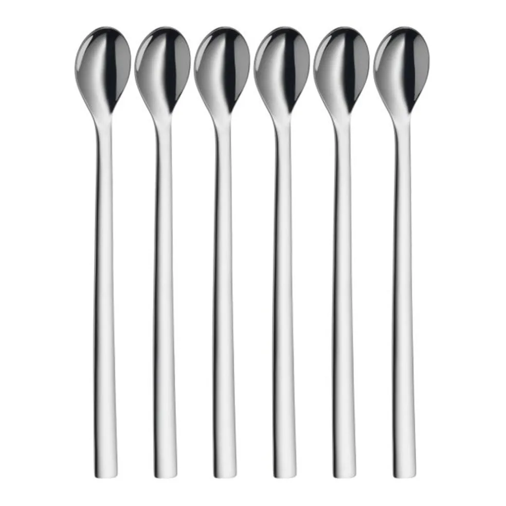 Set de 6 cucharas de batidos y refrescos Nuova de WMF