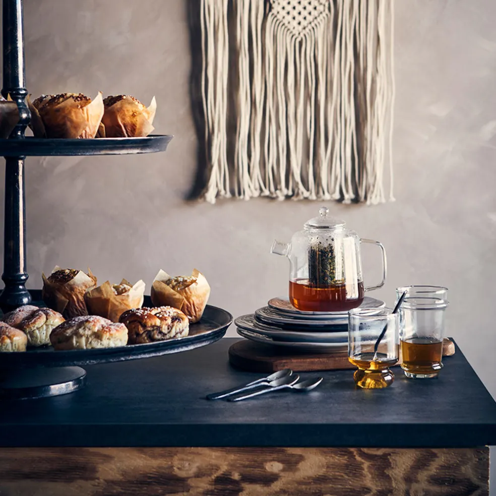 Set de 4 cucharas de café y postre Odin de Affari of Sweden