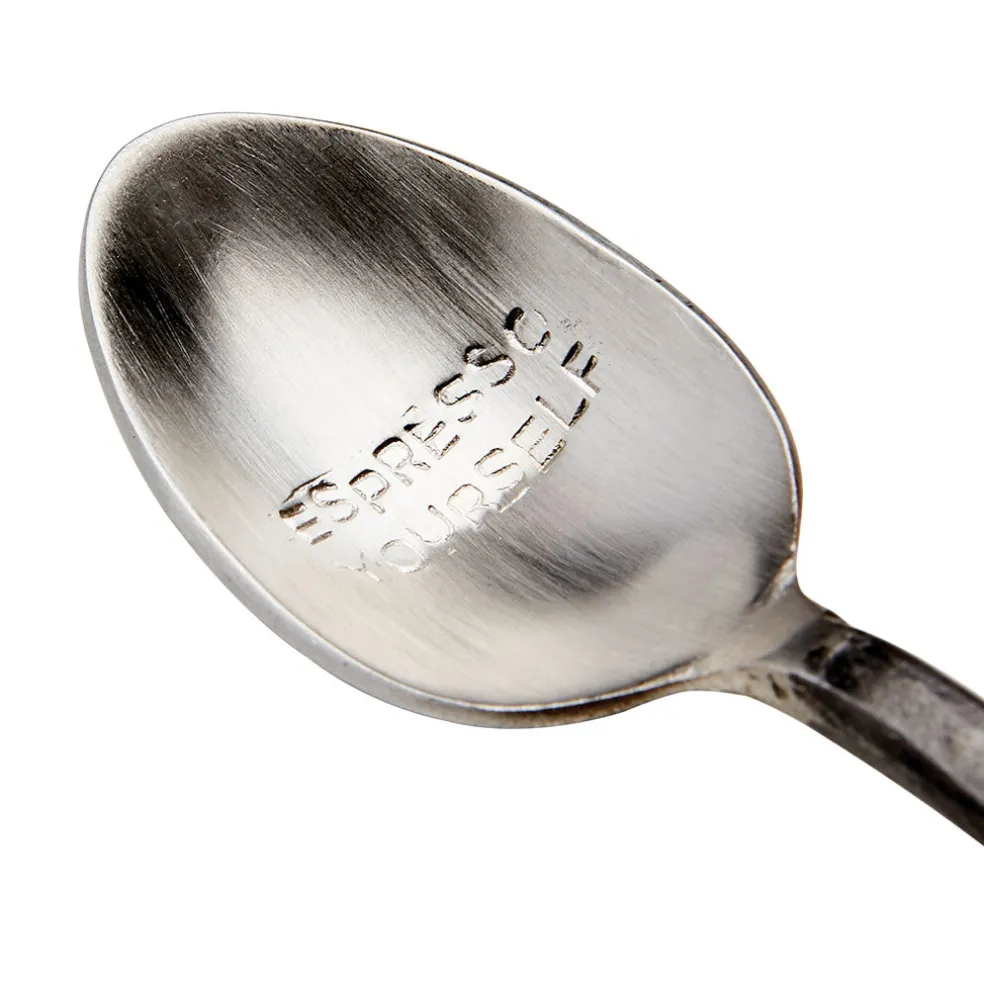 Set de 4 cucharas de café y postre Odin de Affari of Sweden