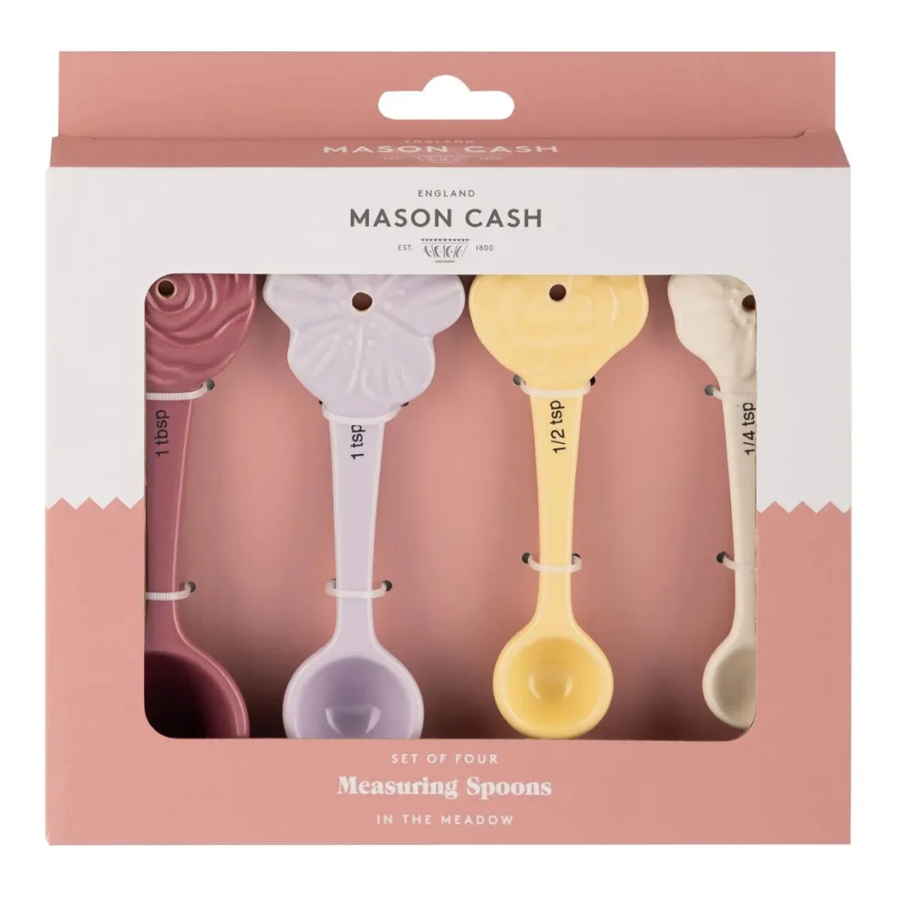 Set de 4 cucharas medidoras cerámicas In The Meadow Mason Cash