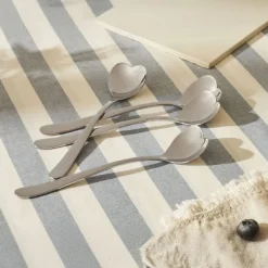 Set de 4 cucharas para helado Big Love Alessi